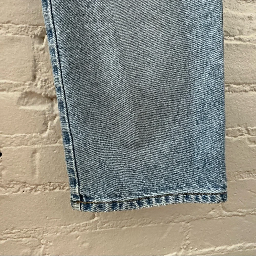 Vintage 90s High Waisted Bootcut Jeans Light Wash Denim Express Bleus 5/6 Long